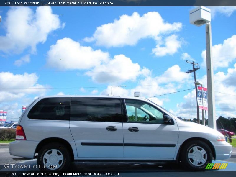 Silver Frost Metallic / Medium Graphite 2003 Ford Windstar LE