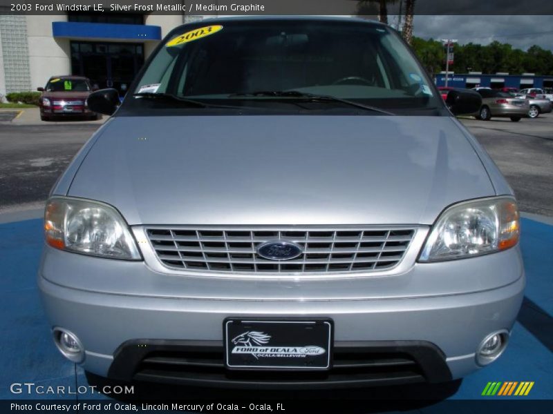 Silver Frost Metallic / Medium Graphite 2003 Ford Windstar LE