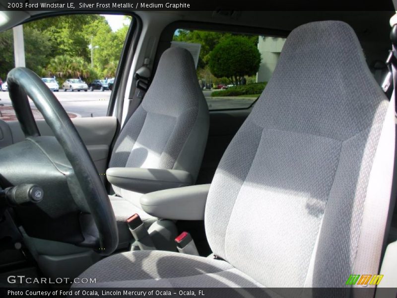Silver Frost Metallic / Medium Graphite 2003 Ford Windstar LE