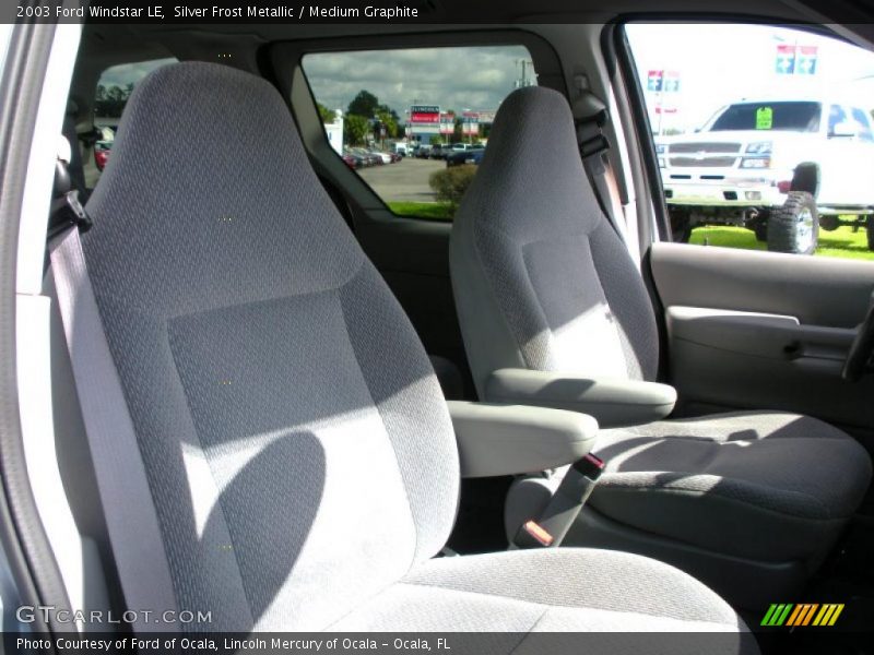 Silver Frost Metallic / Medium Graphite 2003 Ford Windstar LE