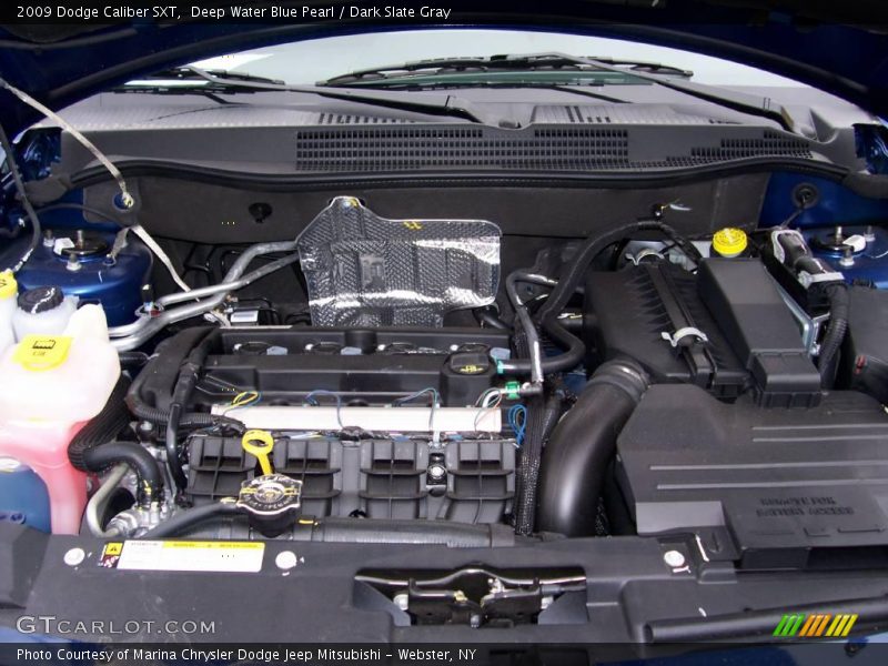 Deep Water Blue Pearl / Dark Slate Gray 2009 Dodge Caliber SXT