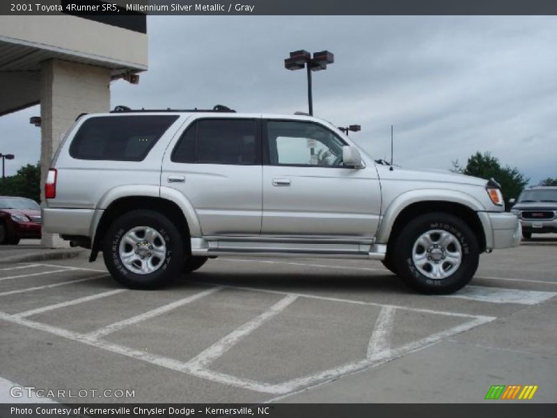Millennium Silver Metallic / Gray 2001 Toyota 4Runner SR5