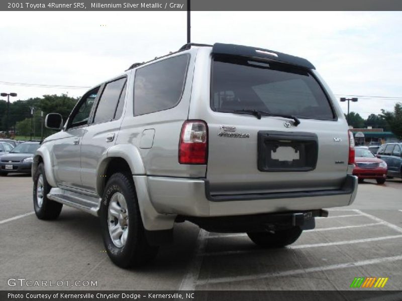 Millennium Silver Metallic / Gray 2001 Toyota 4Runner SR5