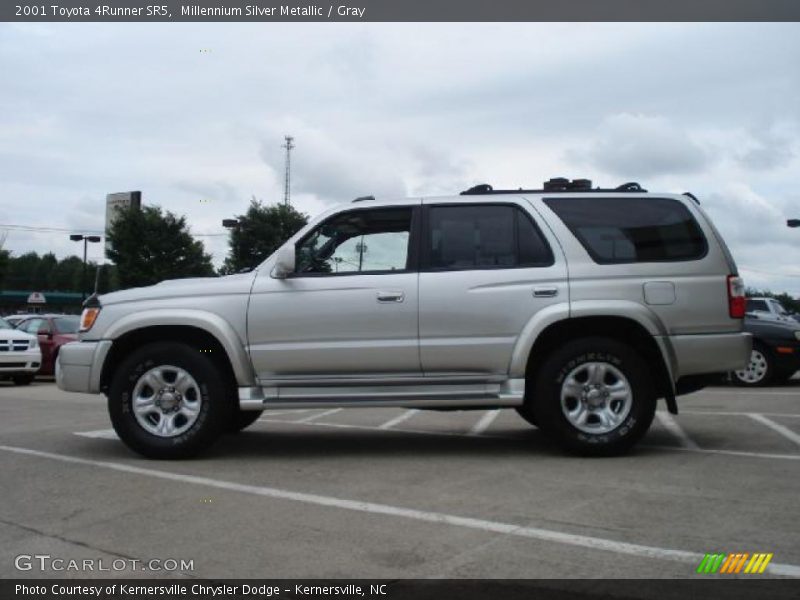 Millennium Silver Metallic / Gray 2001 Toyota 4Runner SR5
