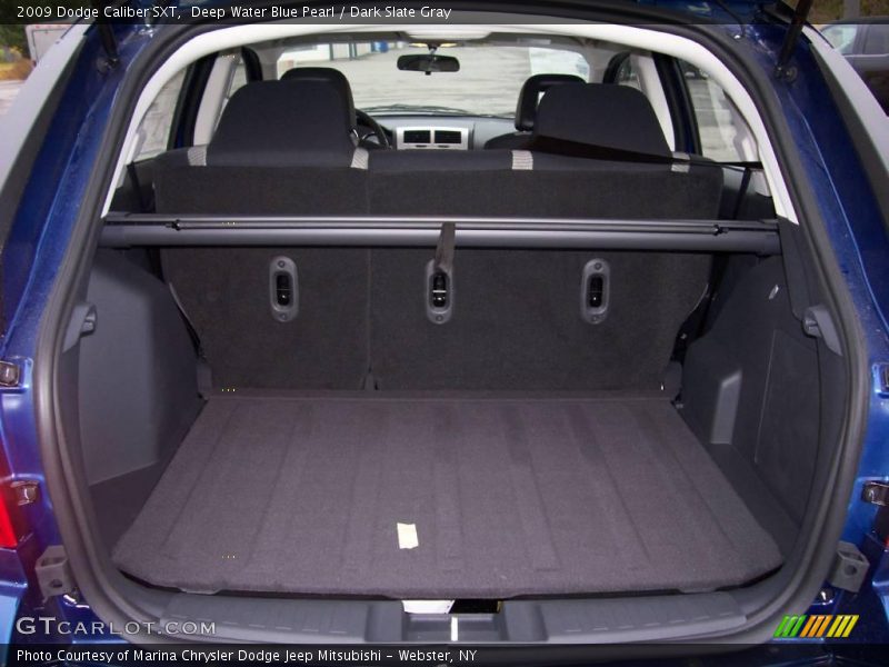 Deep Water Blue Pearl / Dark Slate Gray 2009 Dodge Caliber SXT