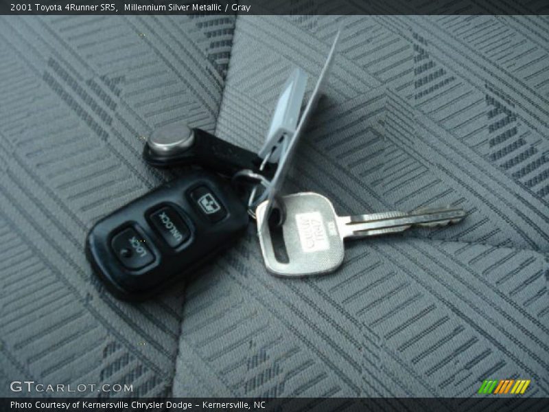 Millennium Silver Metallic / Gray 2001 Toyota 4Runner SR5
