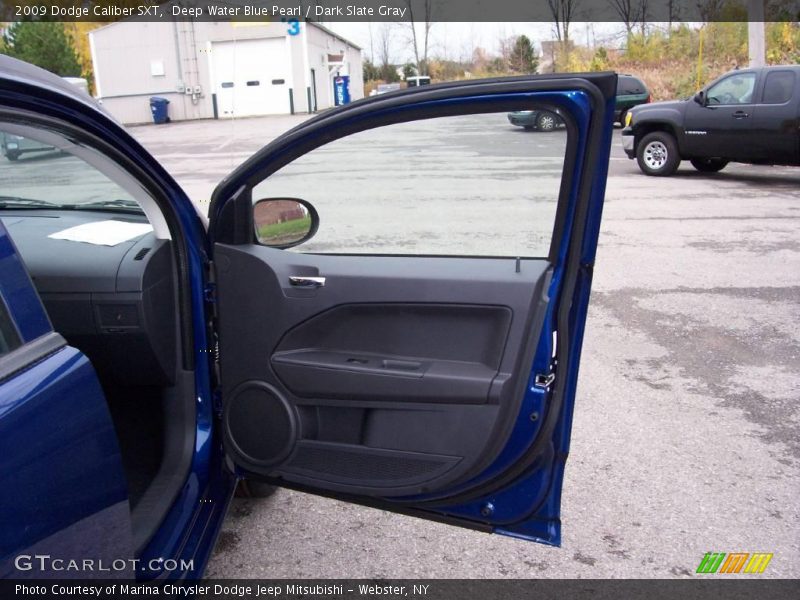 Deep Water Blue Pearl / Dark Slate Gray 2009 Dodge Caliber SXT