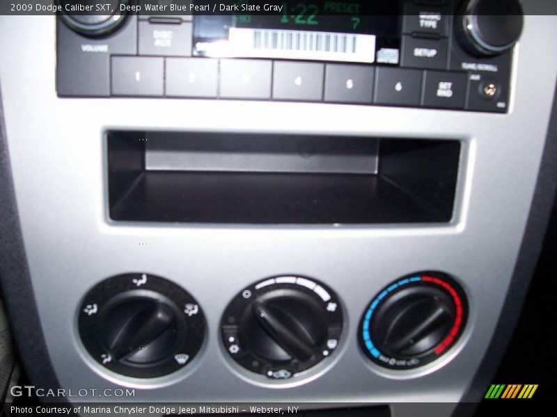 Deep Water Blue Pearl / Dark Slate Gray 2009 Dodge Caliber SXT