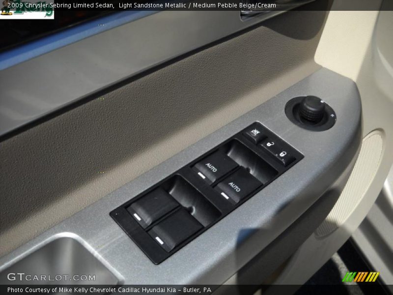 Light Sandstone Metallic / Medium Pebble Beige/Cream 2009 Chrysler Sebring Limited Sedan