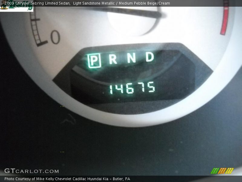 Light Sandstone Metallic / Medium Pebble Beige/Cream 2009 Chrysler Sebring Limited Sedan