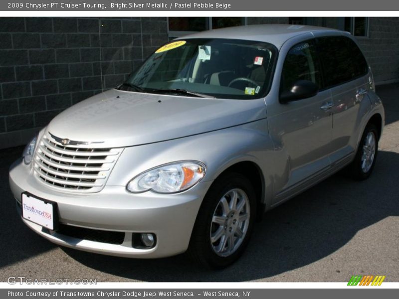 Bright Silver Metallic / Pastel Pebble Beige 2009 Chrysler PT Cruiser Touring
