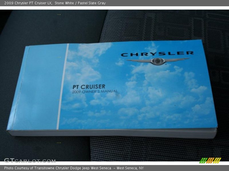 Stone White / Pastel Slate Gray 2009 Chrysler PT Cruiser LX