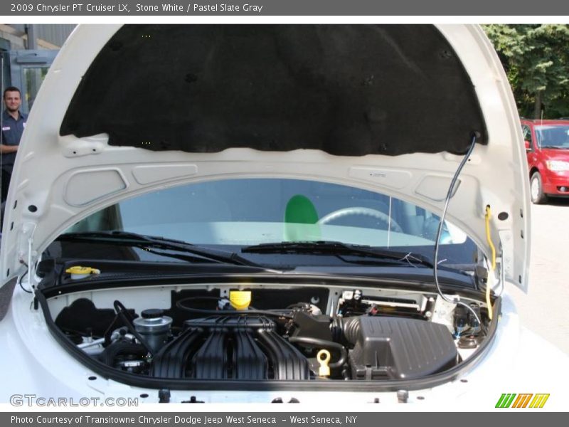 Stone White / Pastel Slate Gray 2009 Chrysler PT Cruiser LX