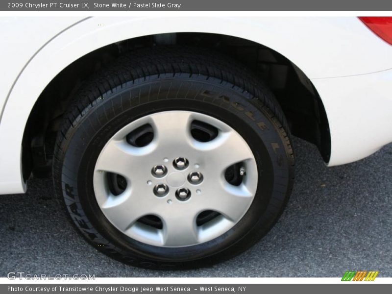 Stone White / Pastel Slate Gray 2009 Chrysler PT Cruiser LX