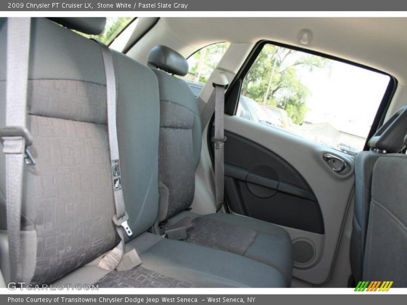 Stone White / Pastel Slate Gray 2009 Chrysler PT Cruiser LX