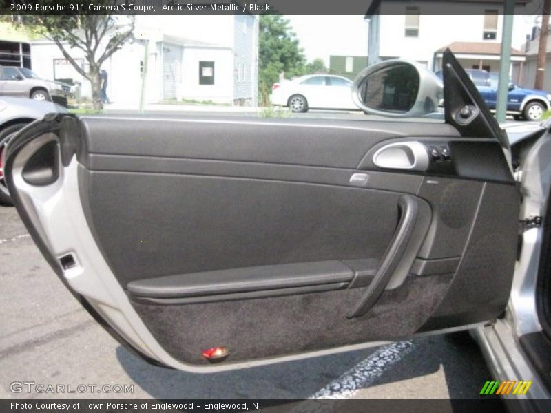 Arctic Silver Metallic / Black 2009 Porsche 911 Carrera S Coupe