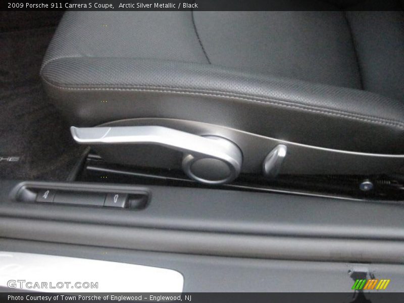 Arctic Silver Metallic / Black 2009 Porsche 911 Carrera S Coupe