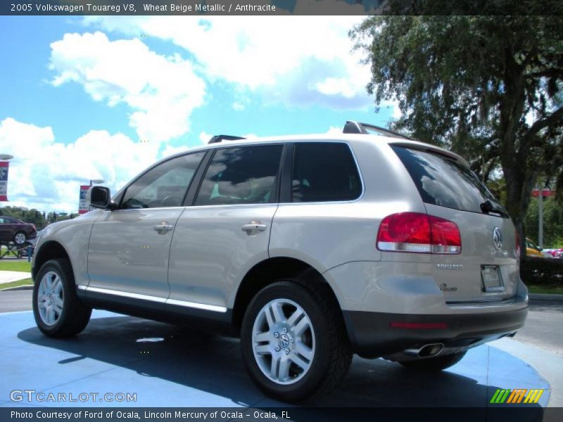 Wheat Beige Metallic / Anthracite 2005 Volkswagen Touareg V8
