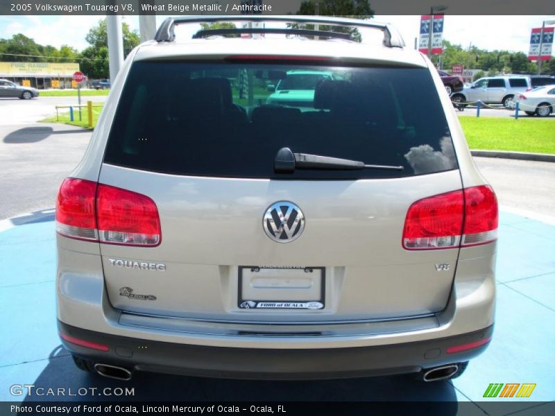 Wheat Beige Metallic / Anthracite 2005 Volkswagen Touareg V8