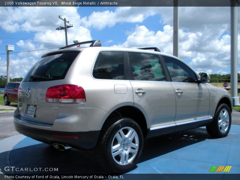 Wheat Beige Metallic / Anthracite 2005 Volkswagen Touareg V8