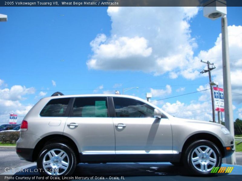 Wheat Beige Metallic / Anthracite 2005 Volkswagen Touareg V8