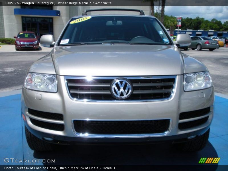 Wheat Beige Metallic / Anthracite 2005 Volkswagen Touareg V8