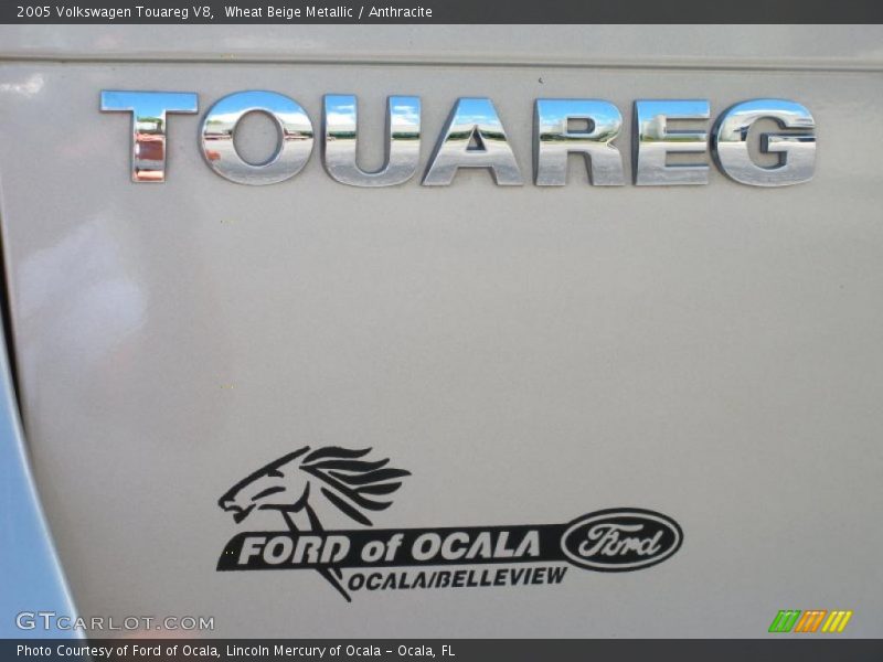 Wheat Beige Metallic / Anthracite 2005 Volkswagen Touareg V8