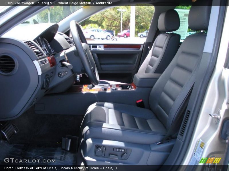Wheat Beige Metallic / Anthracite 2005 Volkswagen Touareg V8