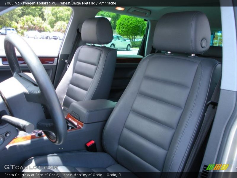 Wheat Beige Metallic / Anthracite 2005 Volkswagen Touareg V8