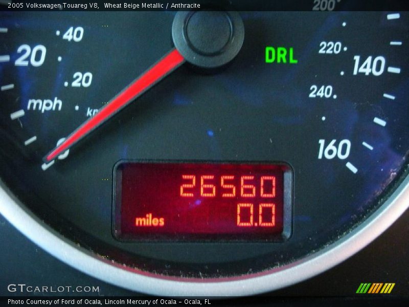 Wheat Beige Metallic / Anthracite 2005 Volkswagen Touareg V8