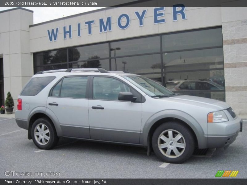 Silver Frost Metallic / Shale 2005 Ford Freestyle SE