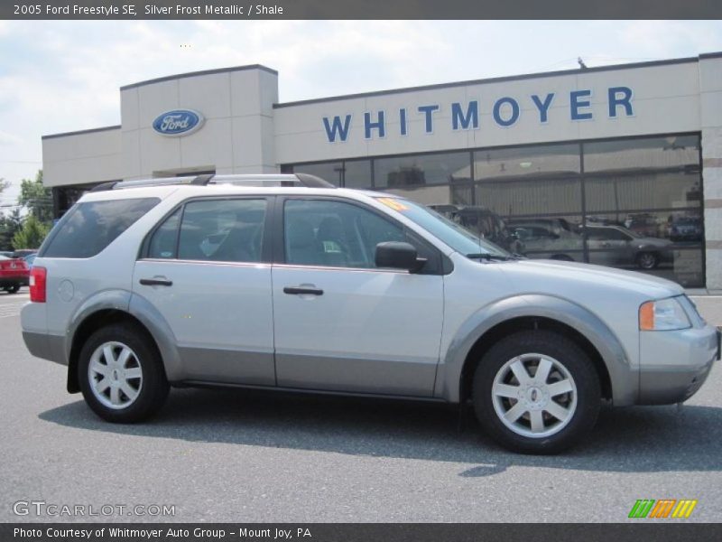 Silver Frost Metallic / Shale 2005 Ford Freestyle SE