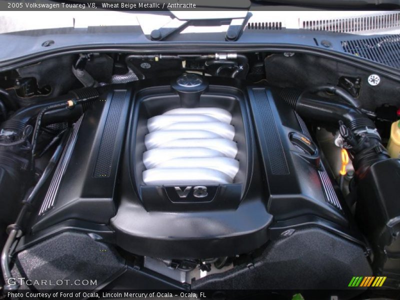 Wheat Beige Metallic / Anthracite 2005 Volkswagen Touareg V8