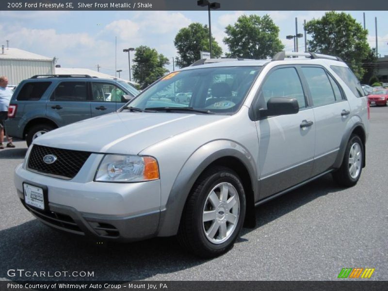 Silver Frost Metallic / Shale 2005 Ford Freestyle SE