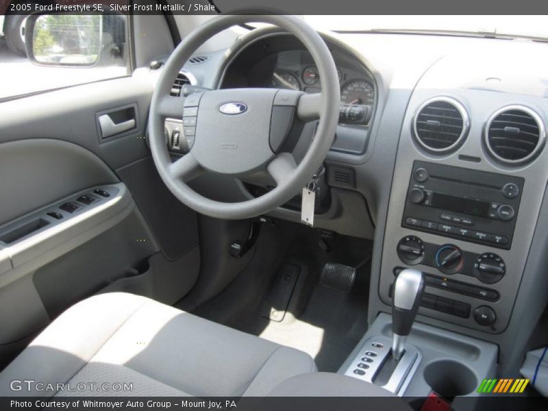 Silver Frost Metallic / Shale 2005 Ford Freestyle SE
