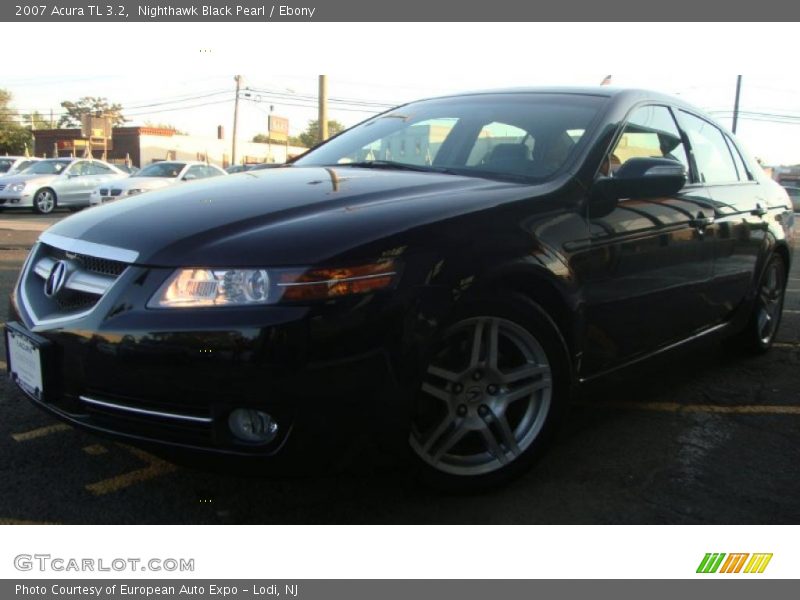 Nighthawk Black Pearl / Ebony 2007 Acura TL 3.2