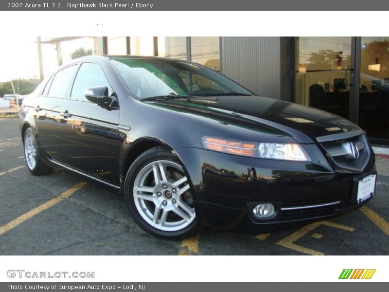 Nighthawk Black Pearl / Ebony 2007 Acura TL 3.2