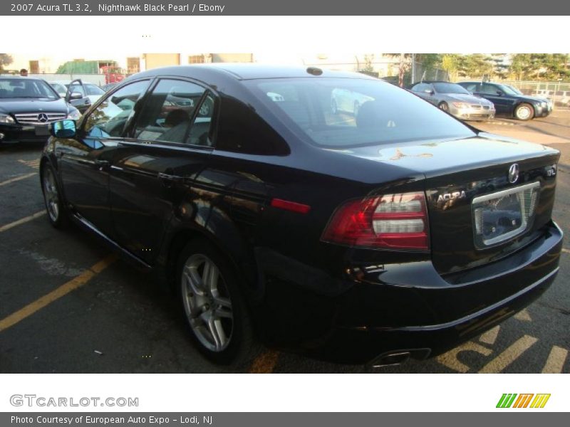 Nighthawk Black Pearl / Ebony 2007 Acura TL 3.2