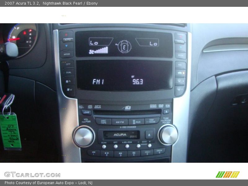 Nighthawk Black Pearl / Ebony 2007 Acura TL 3.2
