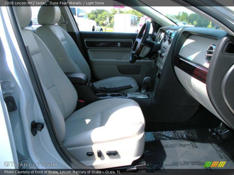Dune Pearl Metallic / Light Stone 2008 Lincoln MKZ Sedan
