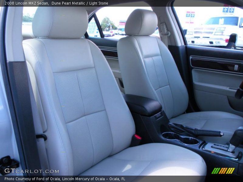 Dune Pearl Metallic / Light Stone 2008 Lincoln MKZ Sedan