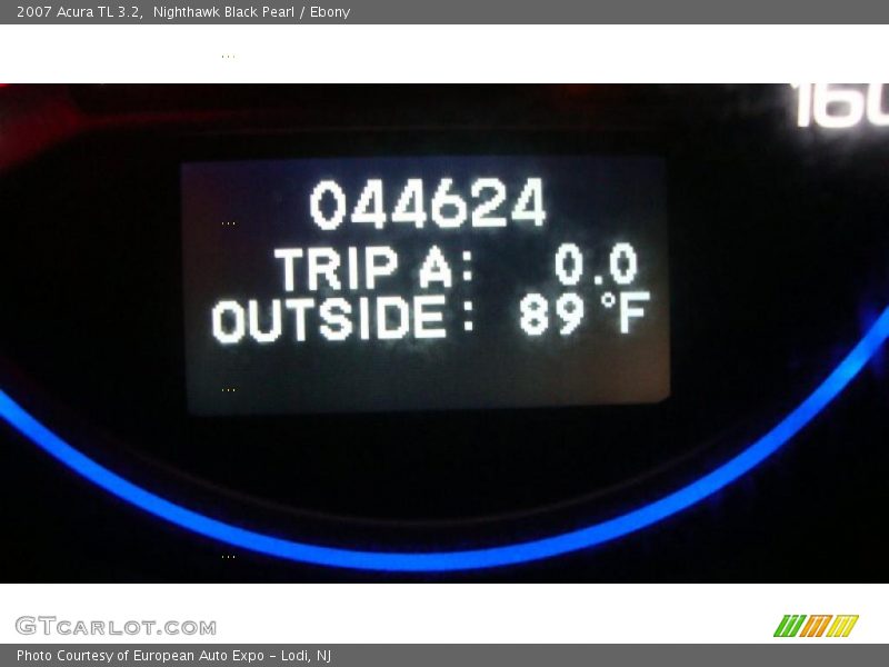 Nighthawk Black Pearl / Ebony 2007 Acura TL 3.2