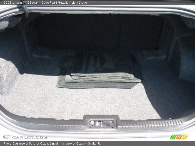 Dune Pearl Metallic / Light Stone 2008 Lincoln MKZ Sedan