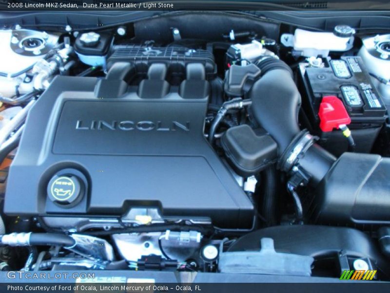 Dune Pearl Metallic / Light Stone 2008 Lincoln MKZ Sedan