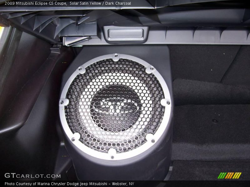 Solar Satin Yellow / Dark Charcoal 2009 Mitsubishi Eclipse GS Coupe