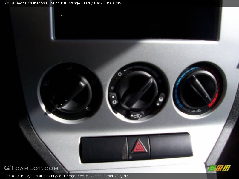 Sunburst Orange Pearl / Dark Slate Gray 2009 Dodge Caliber SXT
