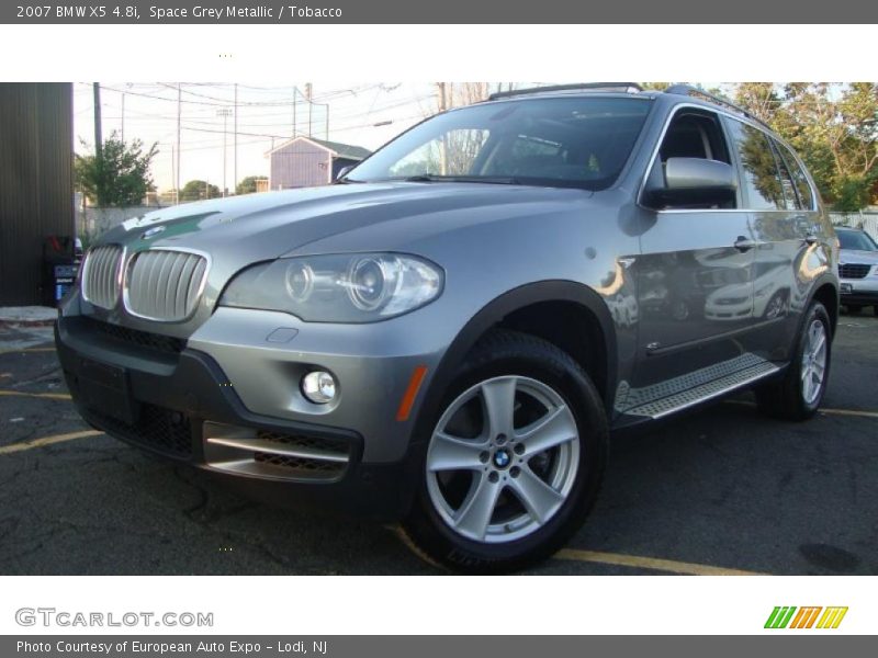 Space Grey Metallic / Tobacco 2007 BMW X5 4.8i