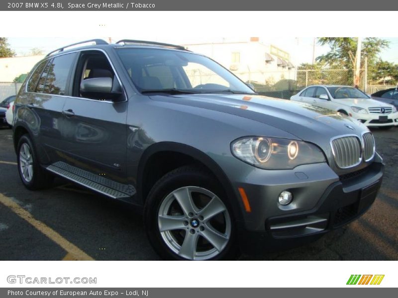 Space Grey Metallic / Tobacco 2007 BMW X5 4.8i