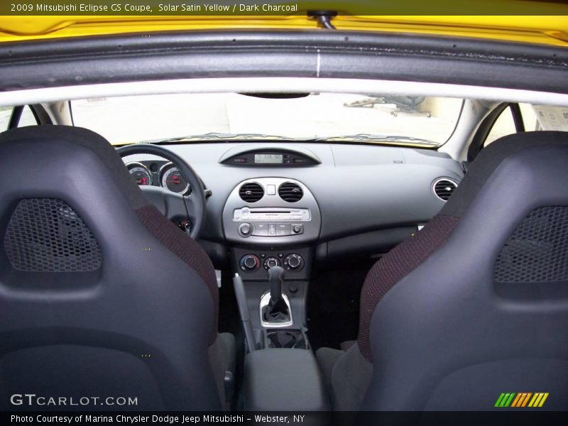Solar Satin Yellow / Dark Charcoal 2009 Mitsubishi Eclipse GS Coupe