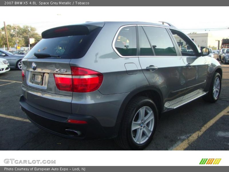 Space Grey Metallic / Tobacco 2007 BMW X5 4.8i